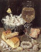 Georg Flegel Still-Life with Bread and Confectionary France oil painting artist
